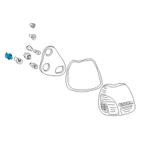 OEM Toyota Socket Diagram - 90075-60027