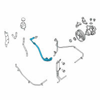 OEM 2018 Nissan NV2500 Hose & Tube Assy-Power Steering Diagram - 49720-9JJ0A