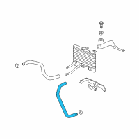 OEM 2012 Acura RL Hose (ATF) Diagram - 25211-RKG-L01