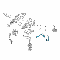 OEM Kia Sedona Wire Harness-AIRCON Diagram - 1K55261R12A