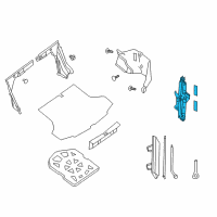 OEM 2015 Nissan Sentra Jack Complete Diagram - 99550-3SG0C