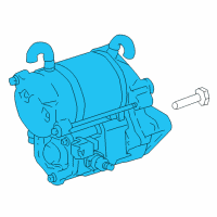 OEM 2016 Toyota 4Runner Starter Diagram - 28100-31131