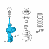 OEM 2016 Buick Verano Strut Diagram - 23483688