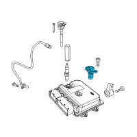 OEM Dodge Dart Sensor-CAMSHAFT Diagram - 68070491AB