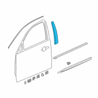 OEM 2015 Chevrolet Impala Applique Diagram - 23377432