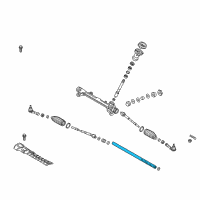 OEM Hyundai Accent Rack-Steering Gear Box Diagram - 56531-H8000