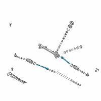 OEM 2019 Kia Rio Inner Ball Joint Assembly Diagram - 56540H8000