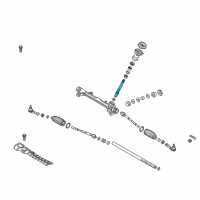 OEM Kia Rio PINION Assembly-Steering Diagram - 56511H8000