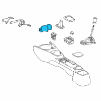 OEM Toyota Yaris Cup Holder Diagram - 58837-52020-C0