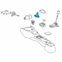 OEM Toyota Shift Boot Diagram - 58808-52160-C0