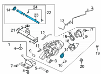 OEM 2022 Ford Bronco KIT - REAR AXLE SHAFT REPAIR Diagram - MB3Z-4B410-B