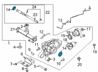 OEM 2022 Ford Bronco SEAL Diagram - MB3Z-4B416-A