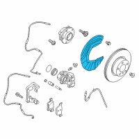 OEM BMW X4 Protection Plate Left Diagram - 34-10-6-870-529