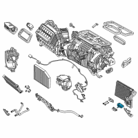 OEM BMW X3 ELECTRIC EXPANSION VALVE Diagram - 64-11-9-382-869