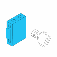 OEM Chevrolet Aveo Receiver Diagram - 95959519