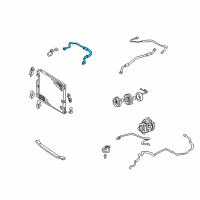 OEM 2004 Lexus LX470 Hose, Discharge Diagram - 88711-60470