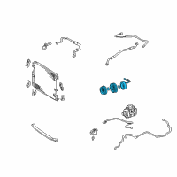 OEM 2007 Lexus LX470 Clutch Assembly, Magnet Diagram - 88410-60410