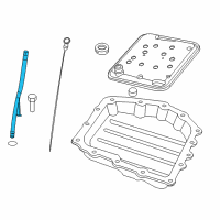 OEM 2013 Chrysler 200 Tube-Transmission Oil Filler Diagram - 5171126AA