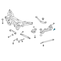 OEM 2014 Nissan Rogue Select Bolt Diagram - 54459-1LA0C