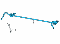 OEM Jeep Grand Wagoneer REAR SUSPENSION Diagram - 68431826AB