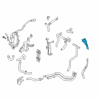 OEM 2014 Ford C-Max Water Valve Diagram - DM5Z-18495-A