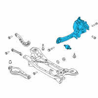 OEM 2015 Ford Focus Knuckle Diagram - BV6Z-5A968-B
