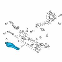 OEM 2014 Ford Focus Rear Arm Diagram - BV6Z-5500-C