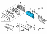 OEM 2022 Hyundai Elantra Cluster Assembly-Instrument Diagram - 94031-AB030