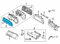 OEM 2022 Hyundai Elantra Lens-Front Acryl Diagram - 94360-AA000