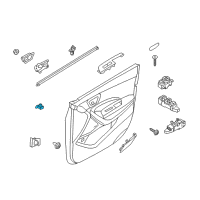 OEM 2015 Hyundai Santa Fe Sport Switch Assembly-Fuel Filler Opener Diagram - 93555-2W000-RJ5