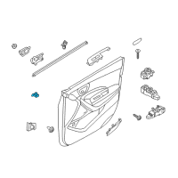 OEM 2016 Hyundai Santa Fe Sport Switch Assembly-Fuel Filler Opener Diagram - 93555-2W000-RJ5