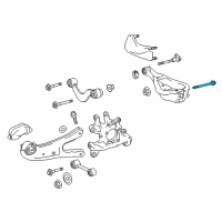 OEM 2012 Lexus RX450h Bolt, W/Washer Diagram - 90119-A0322