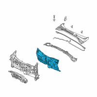 OEM Hyundai Pad Assembly-Isolation Dash Panel Diagram - 84120-G3020