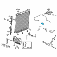 OEM 2015 GMC Canyon Upper Hose Diagram - 23125839