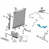 OEM 2016 Chevrolet Colorado Outlet Pipe Diagram - 12650544