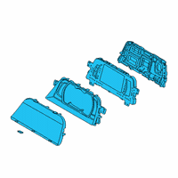 OEM 2021 Hyundai Ioniq CLUSTER ASSY-INSTRUMENT Diagram - 94011-G7820