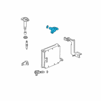 OEM 2011 Acura RDX Sensor Assembly, Tdc Diagram - 37510-PNB-003