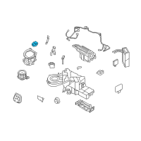 OEM 2008 Lincoln Navigator Mode Motor Diagram - 7L1Z-19E616-E