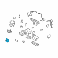 OEM 2009 Lincoln Navigator Housing Assembly Upper Seal Diagram - 9L3Z-19C593-B