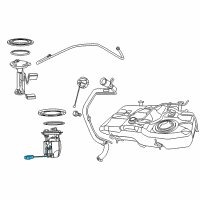 OEM 2011 Dodge Caliber Fuel Tank Sending Unit Diagram - 68078218AB