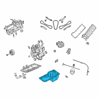 OEM 2007 Dodge Dakota Pan-Engine Oil Diagram - 53020902AB