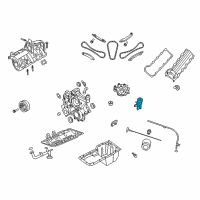 OEM 2001 Jeep Grand Cherokee Tube-Oil Fill Diagram - 53020890