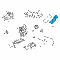 OEM 2007 Chrysler Aspen Cover-Cylinder Head Diagram - 53021828AA