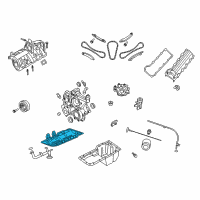 OEM Chrysler Gasket-Oil Pan Diagram - 53020675AE