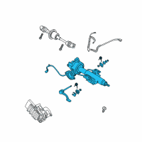 OEM Chevrolet Malibu Steering Column Diagram - 19332845