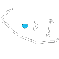 OEM 2005 Ford Mustang Bushings Diagram - 4R3Z-5493-BA