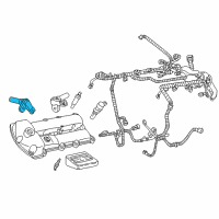 OEM 2003 Ford Thunderbird Camshaft Sensor Diagram - 2W9Z-6B288-AA