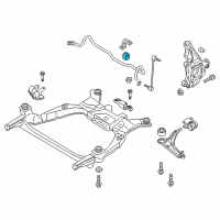 OEM 2015 Ford Fusion Bushings Diagram - DG9Z-5484-D