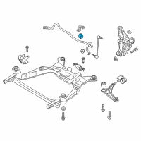 OEM 2020 Ford Police Responder Hybrid Bushings Diagram - DG9Z-5484-D