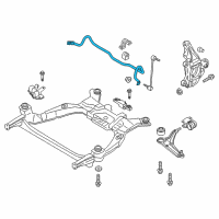 OEM 2015 Lincoln MKZ Stabilizer Bar Diagram - DG9Z-5482-D